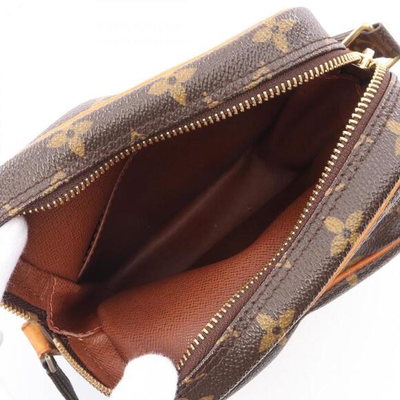 LOUIS VUITTON Brown Monogram Leather Shoulder Bag - Picture 4 of 11